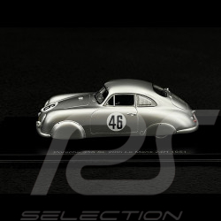 Porsche 356 SL n° 46 Vainqueur 24h Le Mans 1951 1/43 Spark S5215