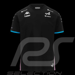 Alpine T-shirt F1 Team BWT Gasly Doohan Adiry Jersey Black / Blue / Pink Kappa 321P4TW-A01 - kids