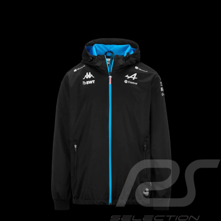 Alpine Jacke F1 Team Doohan Gasly Kappa Schwarz 331N2HW-A00 - kinder