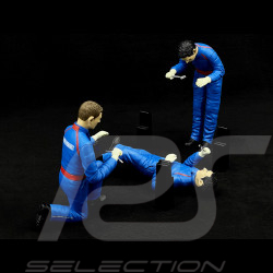 Trio Figurines Mechanics Renault - Alpine Diorama 1/8 Ixo