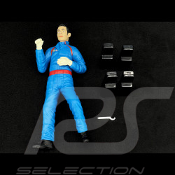 Trio Figurines Mechanics Renault - Alpine Diorama 1/8 Ixo