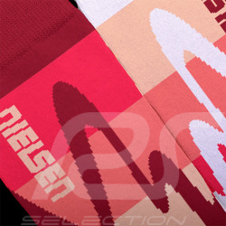 Chaussettes Inspiration Nielsen Racing Le Mans Series Rouge / Rose - mixte - Pointure 41/46