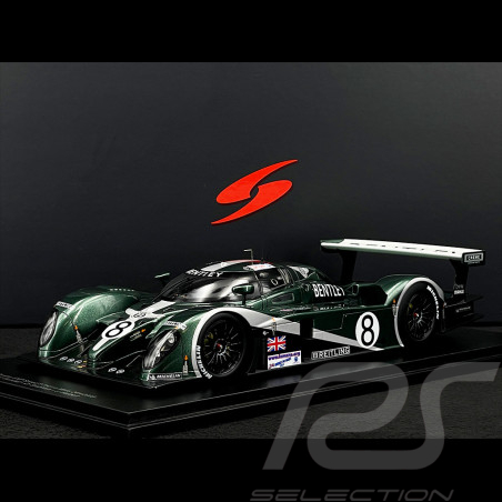 Audi R8 n° 9 Platz 2. 24h Le Mans 2000 1/18 Spark 18S838