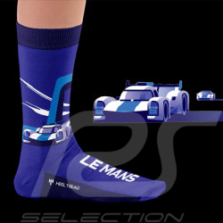 Chaussettes Inspiration Hypercar 24h Le Mans Official License Bleu / Blanc - mixte - Pointure 41/46