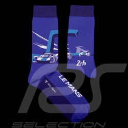 Chaussettes Inspiration Hypercar 24h Le Mans Official License Bleu / Blanc - mixte - Pointure 41/46