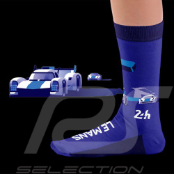 Chaussettes Inspiration Hypercar 24h Le Mans Official License Bleu / Blanc - mixte - Pointure 41/46