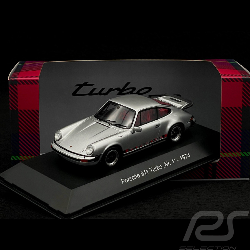 Porsche 911 Turbo "Nr.1 Louise" 1974 Silber 1/43 Spark MAP02030024