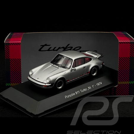 Porsche 911 Turbo "Nr.1 Louise" 1974 Silver 1/43 Spark MAP02030024