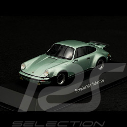 Porsche 911 Turbo 3.0 Type 930 1977 Vert Argent Métallique 1/43 Spark MAP02030224