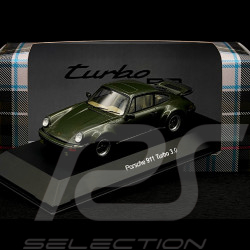 Porsche 911 Turbo 3.0 Type 930 1977 Vert Chêne Métallique 1/43 Spark MAP02030124
