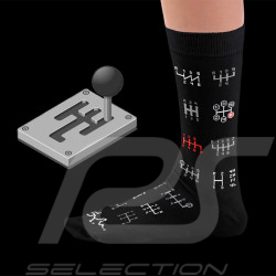 Chaussettes Inspiration TMGPS 911 GT3 RS Gearbox Save the Manuals Noir - mixte - Pointure 41/46