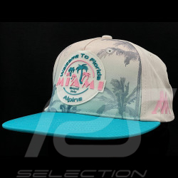 Alpine Cap F1 Team Miami GP Doohan Gasly Weiß / Blau / Rosa 38228HW-A00