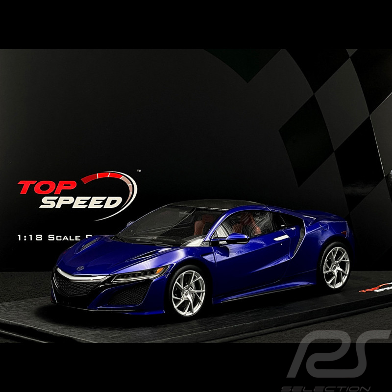 Acura NSX 2020 Bleu Perle 1/18 Top Speed TS0013