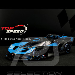 Bugatti Bolide 2020 Blau / Schwarz 1/18 Top Speed TS0434