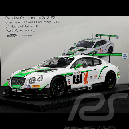 Bentley Continental GT3 n° 24 24h Spa 2016 1/18 True Scale Models TSM181012R