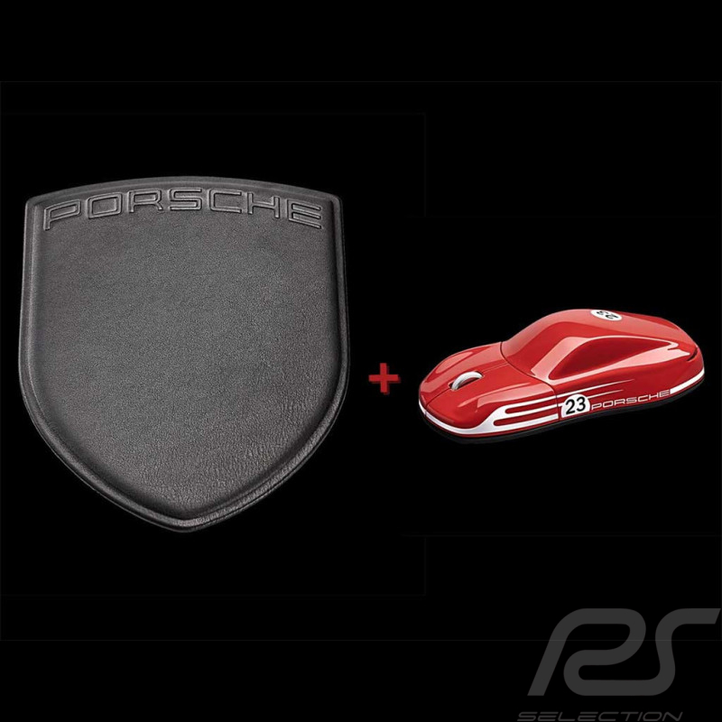 Duo Tapis de Souris Porsche + Souris Porsche sans fil 911 Salzburg