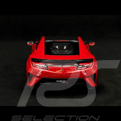 Honda NSX Type S 2022 Red Curva 1/18 Top Speed TS0423