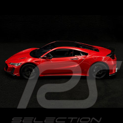 Honda NSX Type S 2022 Red Curva 1/18 Top Speed TS0423