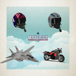 4 Paar Inspiration Top Gun Maverick Aircraft Socken Boxset