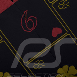 Chaussettes Inspiration Alfa Romeo F1 Team Las Vegas Noir / Rouge / Or - mixte - Pointure 41/46