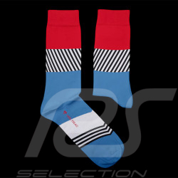 Chaussettes Inspiration Renault Alpine A110 Classic Rally 1972 Rouge / Bleu / Blanc - mixte - Pointure 41/46