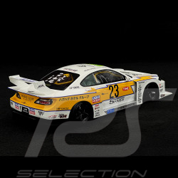 Nissan Silvia S15 Coupé n°23 2021 Weiß / Gelb 1/18 Top Speed TS0418