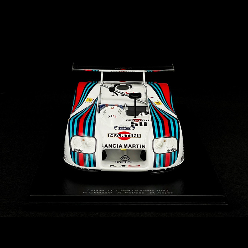 1/18 Spark 1982 Lancia Martini GR6 No.50 24H Le Mans P. Ghinzani - R. Patrese - H. Heyer Car