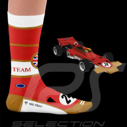 4 Paar Inspiration Lotus FI Classic Team Socken Boxset