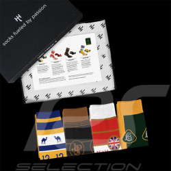 4 Paar Inspiration Lotus FI Classic Team Socken Boxset