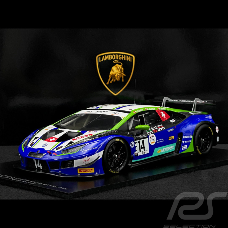 Lamborghini Huracan GT3 Evo n° 14 24h Spa 2020 1/18 Spark 18SB025
