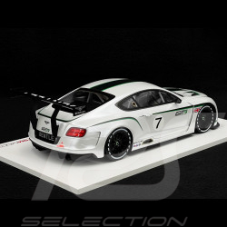 Bentley Continental GT3 Concept Car n°7 Mondial de l'Automobile 2012 Blanc 1/18 True Scale Models TSM131804R