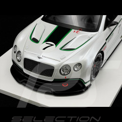 Bentley Continental GT3 Concept Car n°7 Mondial de l'Automobile 2012 Blanc 1/18 True Scale Models TSM131804R