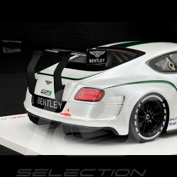 Bentley Continental GT3 Concept Car n°7 Mondial de l'Automobile 2012 Blanc 1/18 True Scale Models TSM131804R