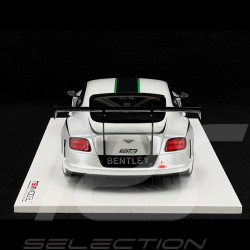 Bentley Continental GT3 Concept Car n°7 Mondial de l'Automobile 2012 Blanc 1/18 True Scale Models TSM131804R