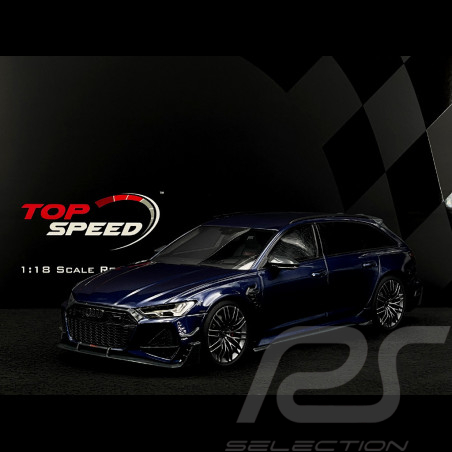 Audi RS6-R Abt 2022 Bleu Navarra 1/18 Top Speed TS0504