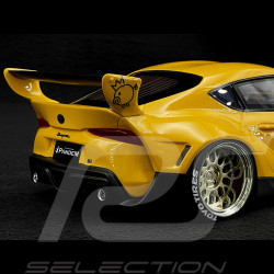 Toyota GR Supra Pandem Rocketbunny V1.0 2019 Jaune 1/18 Top Speed TS0357