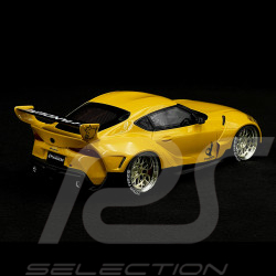 Toyota GR Supra Pandem Rocketbunny V1.0 2019 Jaune 1/18 Top Speed TS0357