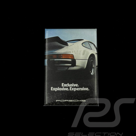 Porsche Magnet Advertising Poster 911 Turbo 1980 MAP01550824