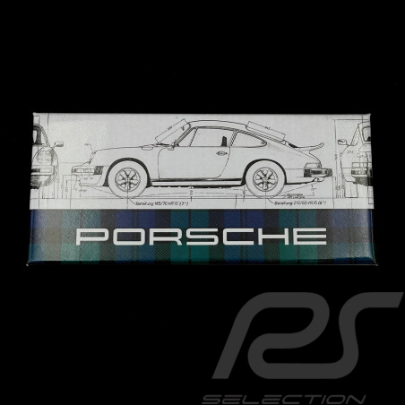 Plaque aimantée Porsche 911 Turbo Blueprint MAP01550324