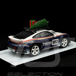 Porsche 911 Dakar Typ 992 2023 Roughroads mit Weihnachtsbaum und Geschenken 1/18 Spark WAP0211680SXMS