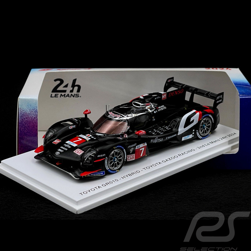 Toyota GR010 Hybrid n° 7 2. 24h Le Mans 2024 1/43 Spark S9115