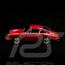 Porsche 911 Coupe Typ 901 1963 Signal Rot 1/64 Mini GT MGT00695-L