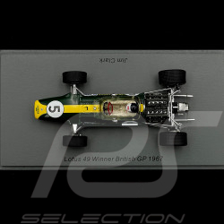 Jim Clark Lotus 49 n° 5 Winner GP Great Britain 1967 F1 1/43 Spark S6362