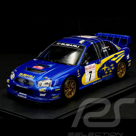 Subaru Impreza S9 n° 7 Rallye Monte Carlo 2003 1/18 Autoart 80391