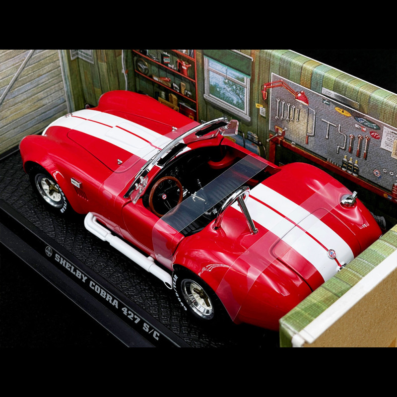 Miniature Kyosho 1/43 - Shelby Cobra 427 S/C Rouge - État Neuf Avec Boîte
