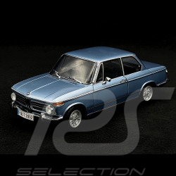 BMW 2002 TI 1972 Metallic Blue 1/18 Kyosho 80430007659