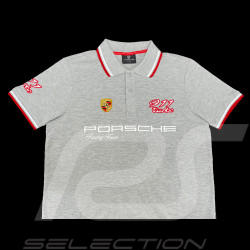 Polo Porsche 911 Turbo gris Porsche Design WAP670H - homme