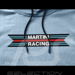 Sweat Martini Racing Hoodie à capuche Bleu Clair MPM79L - Mixte