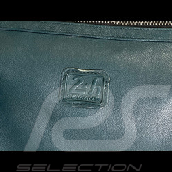 Big Leather Bag Steve McQueen 24h Le Mans Nolan Petrol Blue 27281-9098