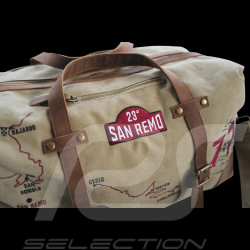 Walter Röhrl Reisetasche San Remo 1981 Weekender Beige